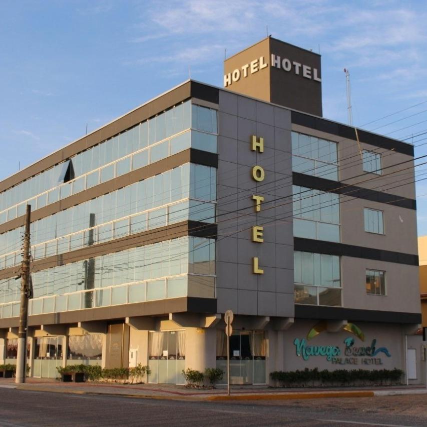 Navega Beach Palace Hotel Navegantes Exterior foto