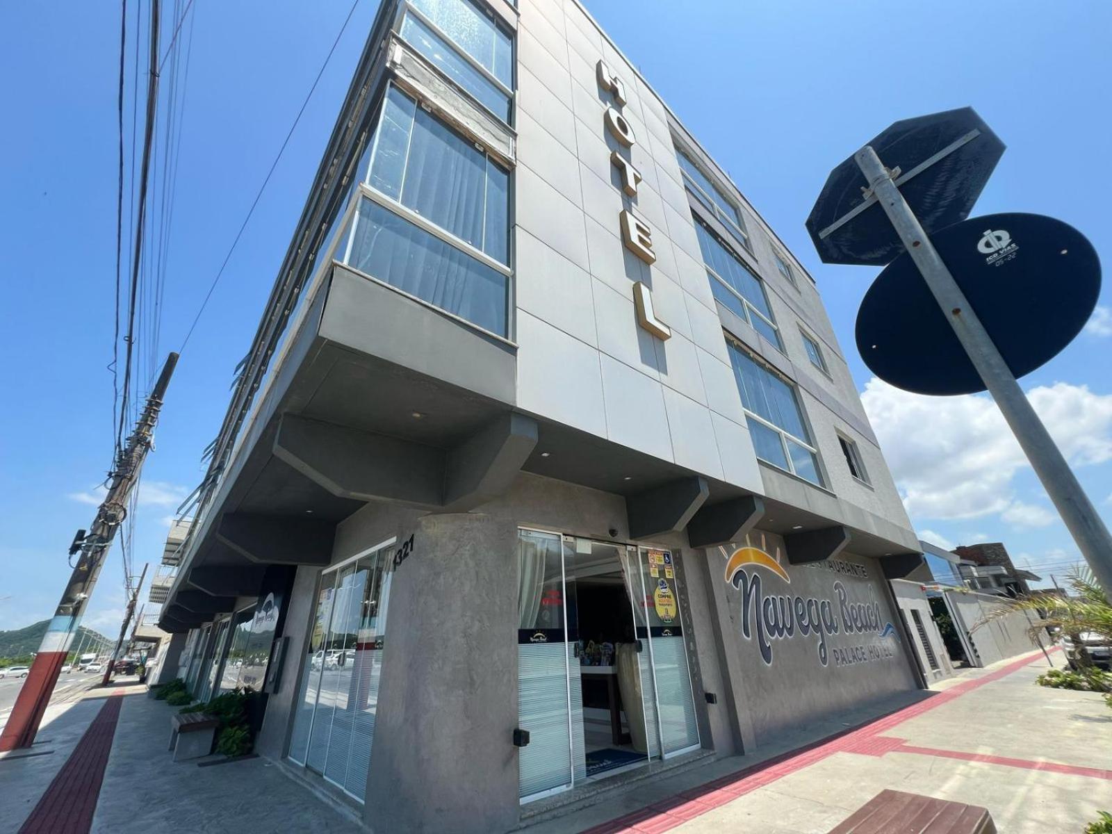 Navega Beach Palace Hotel Navegantes Exterior foto